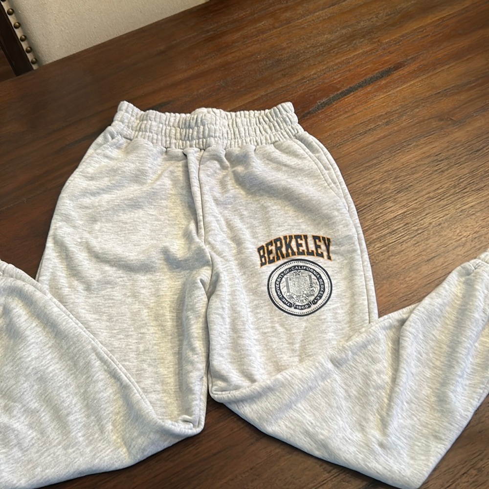 Men's/Women's Light Gray Sweat Joggers